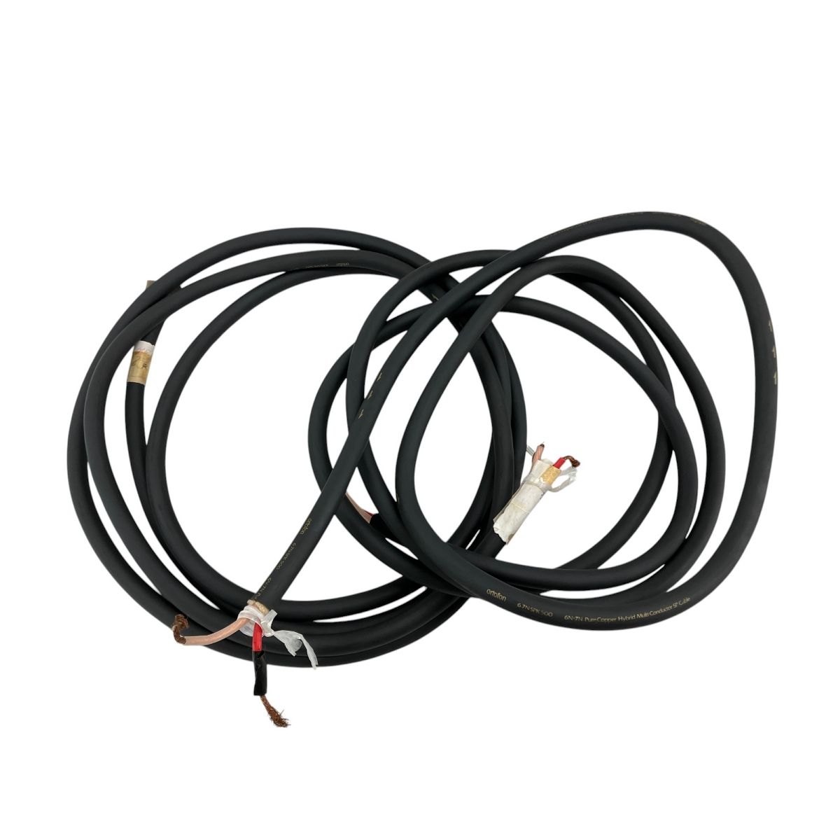 Ortofon 6.7N-SPK500 スピーカーケーブル 約2.5m 2本ペア 音響機器 W9943817