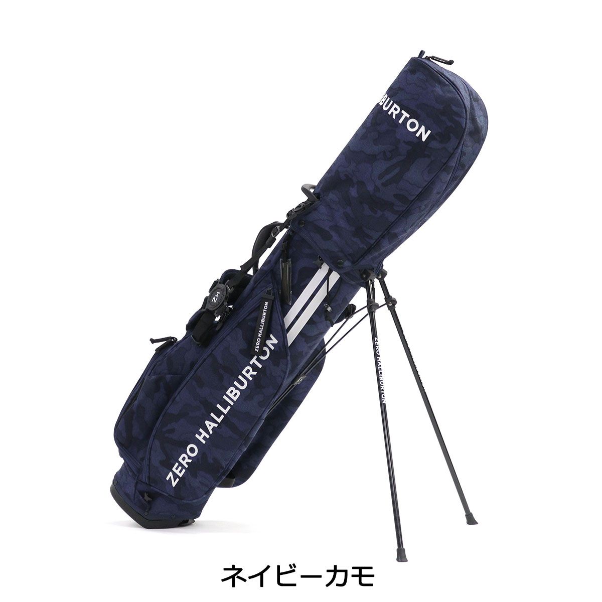 ゼロハリバートンコーデュラシリーズネイビーカモ キャディバッグ 9型