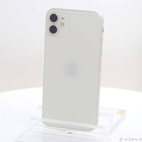 品〕 iPhone11 64GB ホワイト MWLU2J／A SIMフリー【377】 【公式通販】
