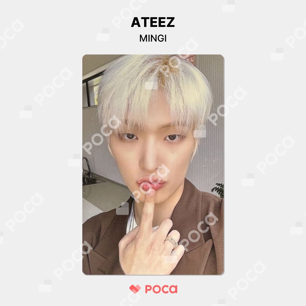 ATEEZ ミンギ トレカ ATEEZ X ANITEEZ POP-UP EXHIBITION