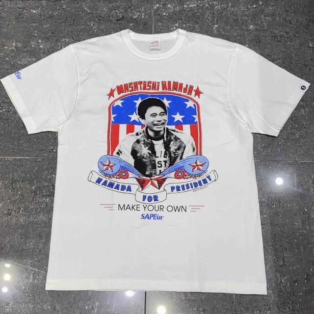 SAPEur 2024 x MASATOSHI HAMADA FOR PRESIDENT S/S TEE SIZE-M