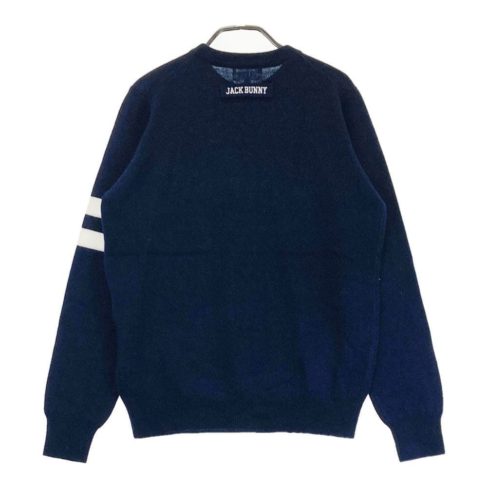 サイズ：4 JACK BUNNY ジャックバニー カシミヤ混 長袖ニット