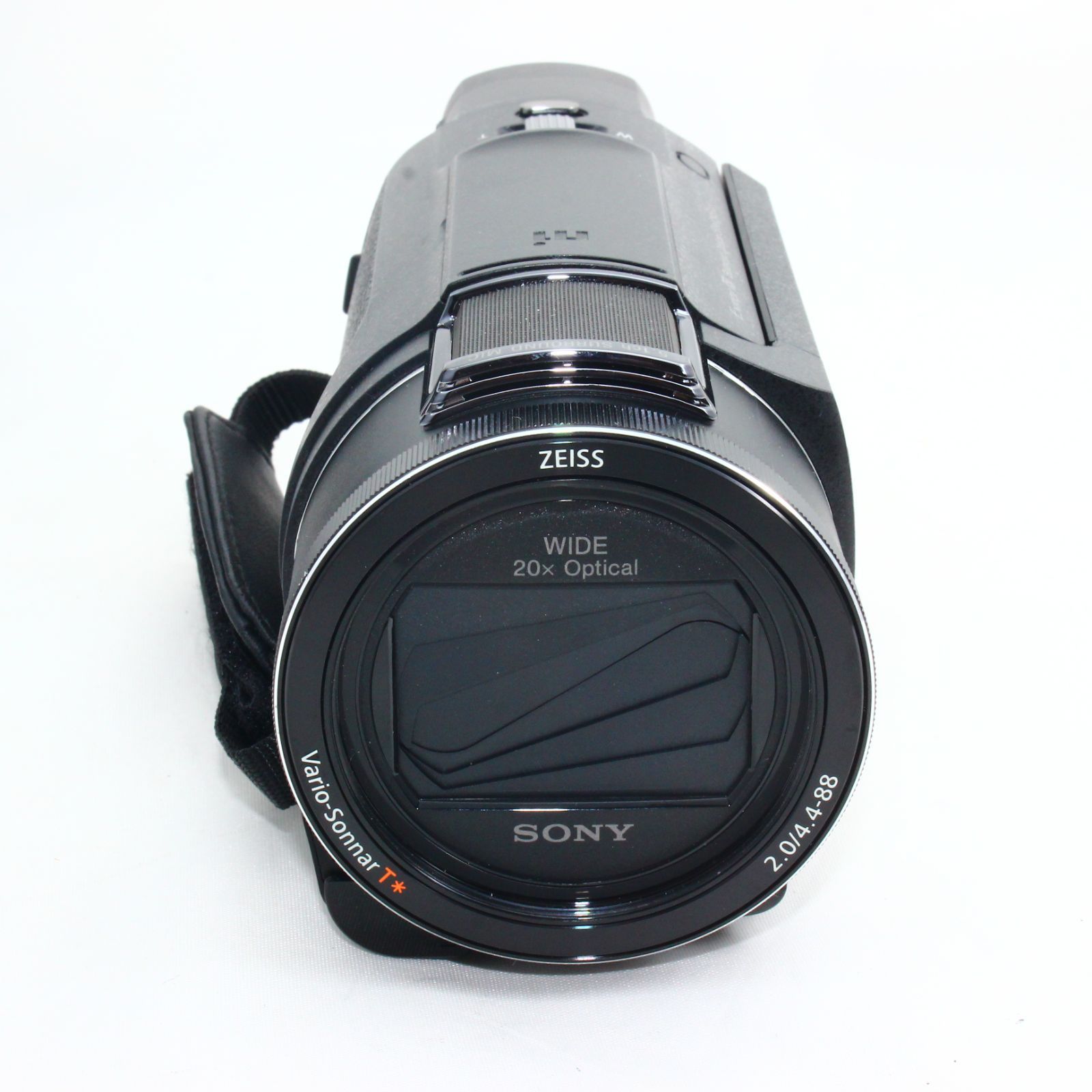 ソニー ビデオカメラ FDR-AX55 4K 64GB 光学20倍 ブラック Handycam