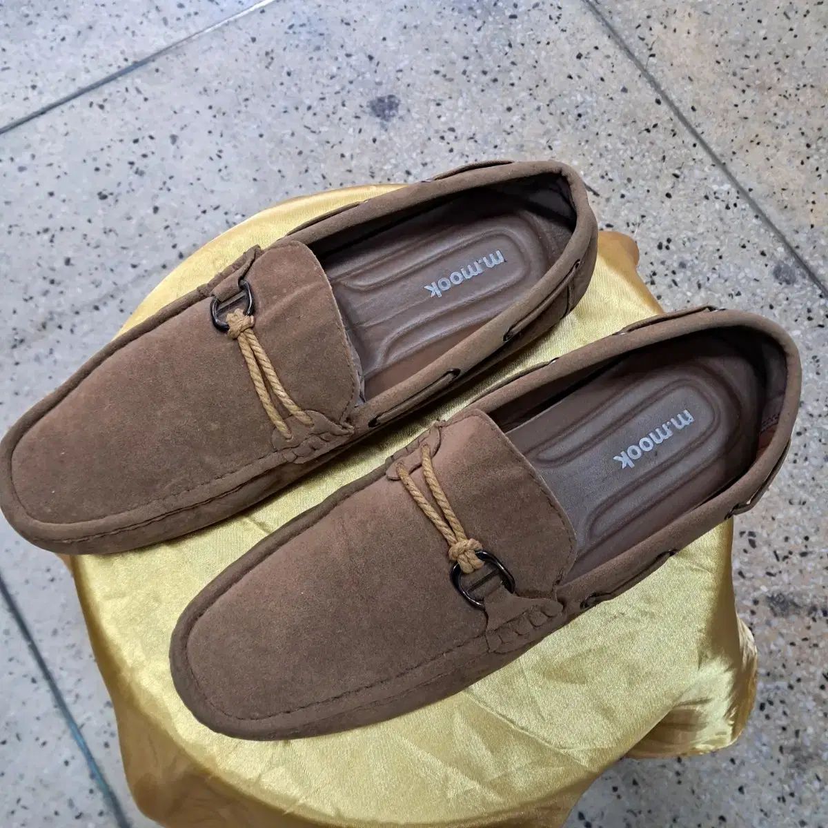 LOTTADESIGN スクエアブレード リボンバレエシューズ コラボ