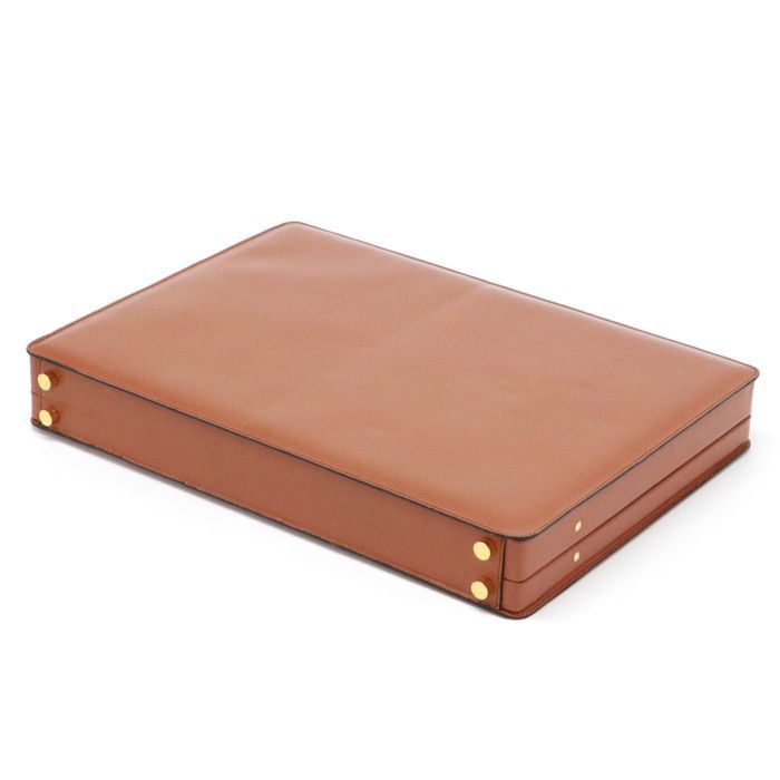ロエベ LOEWE アタッシュケース レザー アナグラム トランク