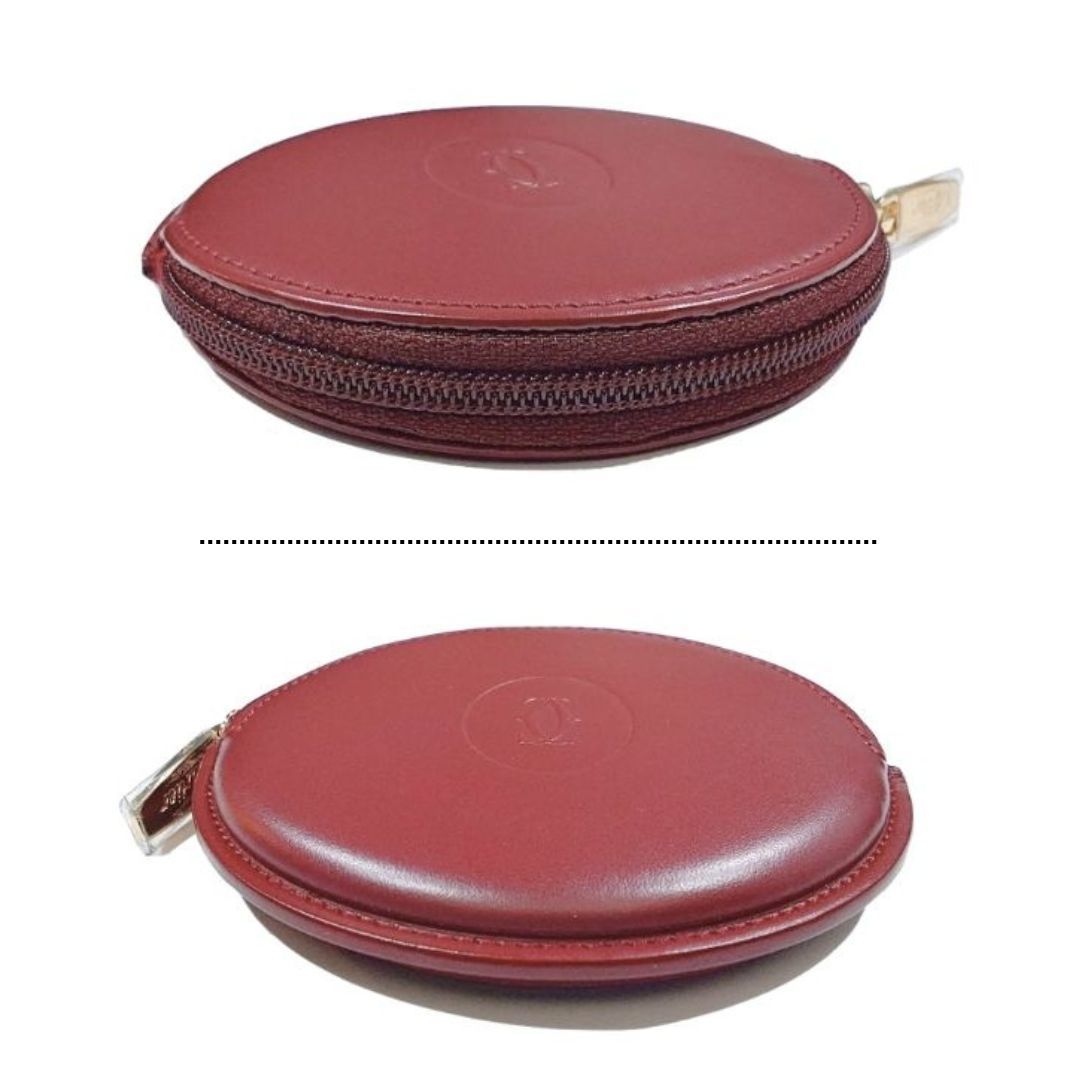 Cartier カルティエ マストライン 円形 コインケース　ボルドー 2143200468374_01.jpg
