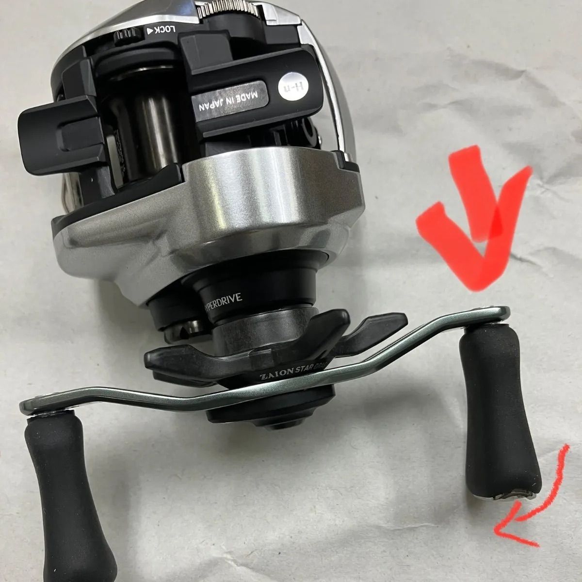 ダイワDaiwa ZILLION SV TW 1000HL Left Handle(左利き) - メルカリ