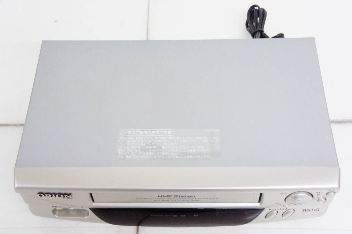 ORIONオリオン ビデオカセットレコーダー VHSビデオデッキ HF-10KR