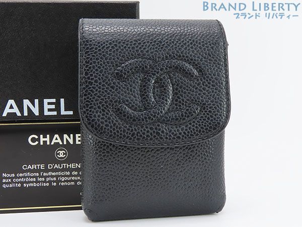 人気正規品】 CHANEL - シャネル キャビアスキン シガレットケース