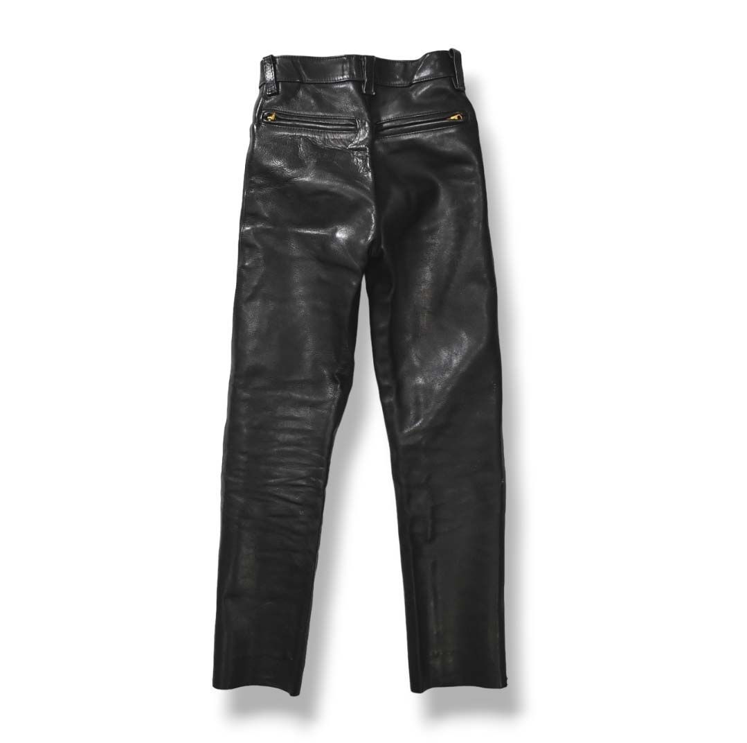 米国製 VANSON レザーパンツ 本革 肉厚 ライダース ライディング