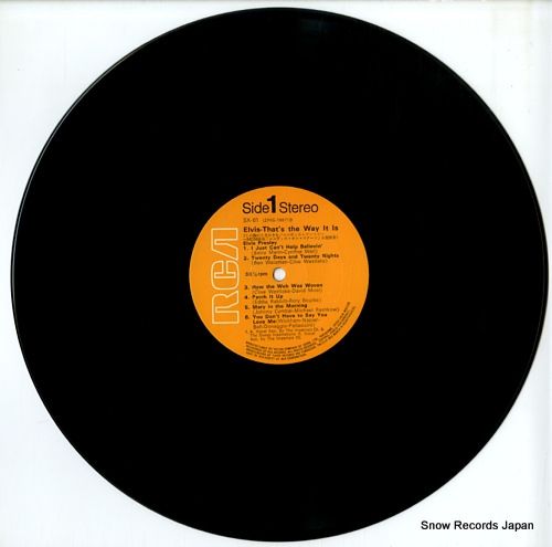 レコード】エルヴィス・プレスリー この胸のときめきを SX-61