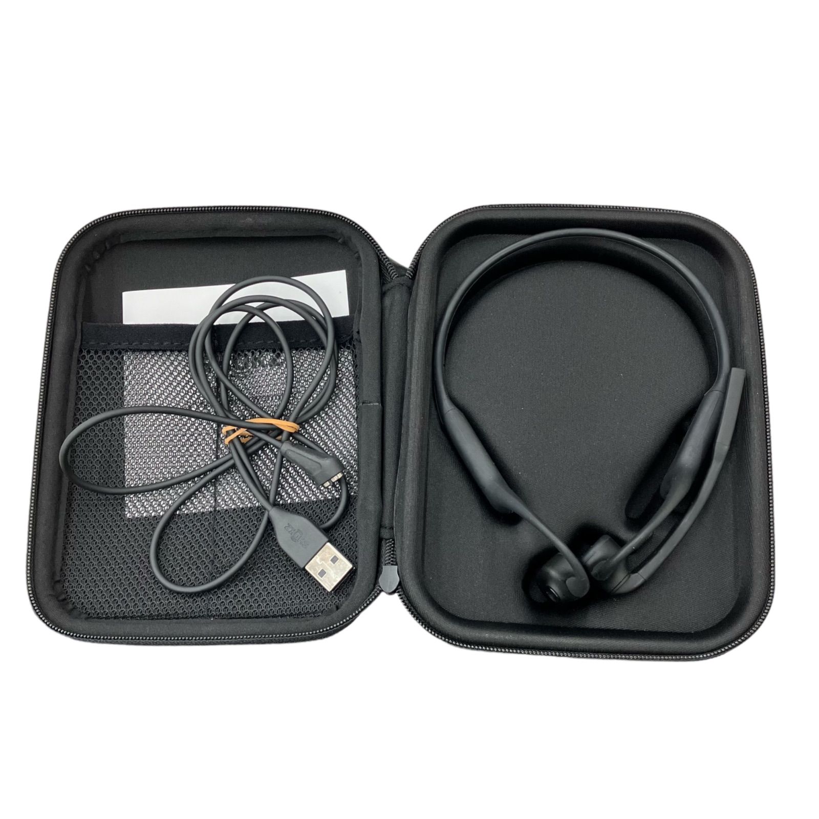SHOKZ OpenComm C102 骨伝導イヤホン 通電確認済み - メルカリ SHOKZ OpenComm C102 骨伝導イヤホン 通電確認済み - メルカリ