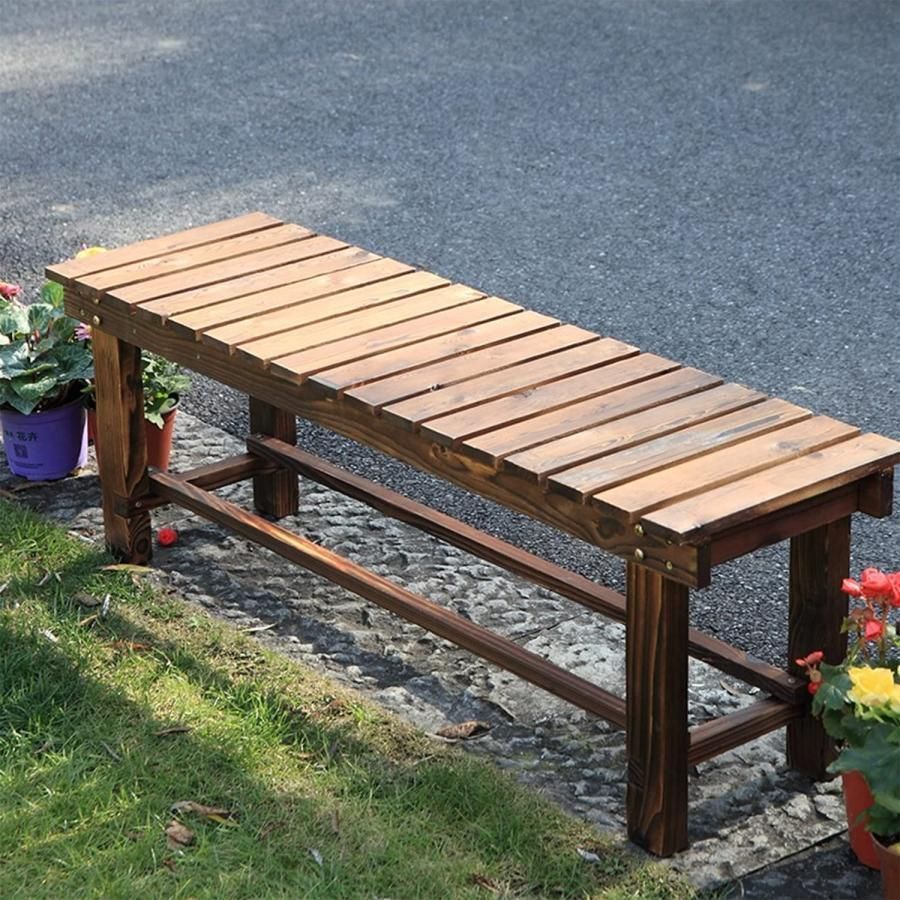 人気推薦◆ガーデンベンチ 縁台 縁側ベンチ 木製ベンチ 幅120×奥行35×高さ40cm 天然木 杉材 防水性と日焼け止め 庭 ベンチ 屋外 マンショ