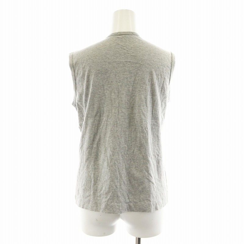 tricot COMME des GARCONS☆ グレー ノースリーブ刺繍入り