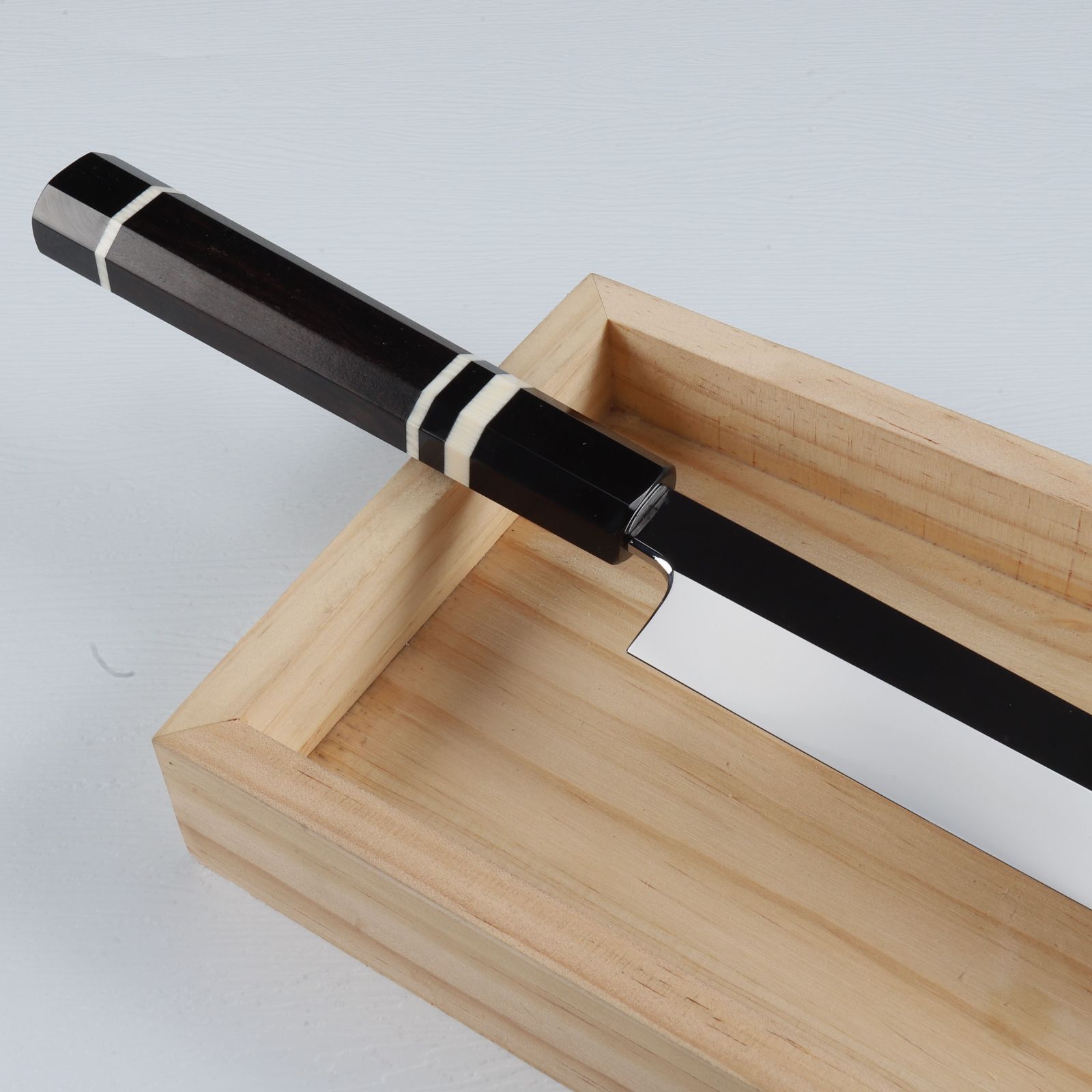 柳刃包丁 刺身包丁 尺（刃渡り300mm） ウルトラ鏡面仕上げ（完全手研ぎ