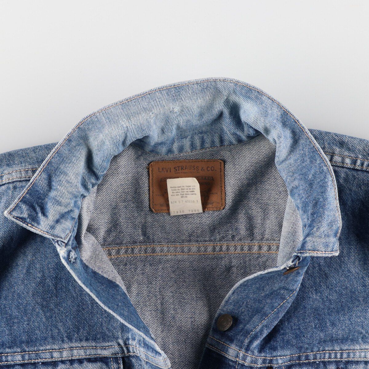 古着 90年代 リーバイス Levi's 77930-7206 デニムジャケット G