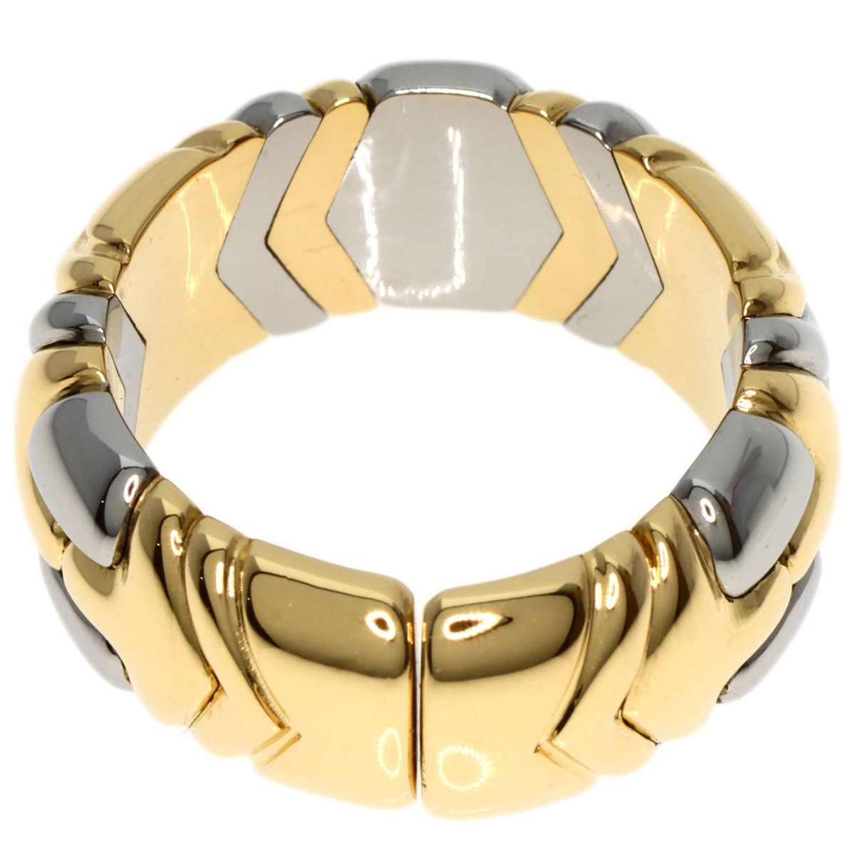 BVLGARI ブルガリ アルベアーレ リング・指輪 K18YG SS レディース