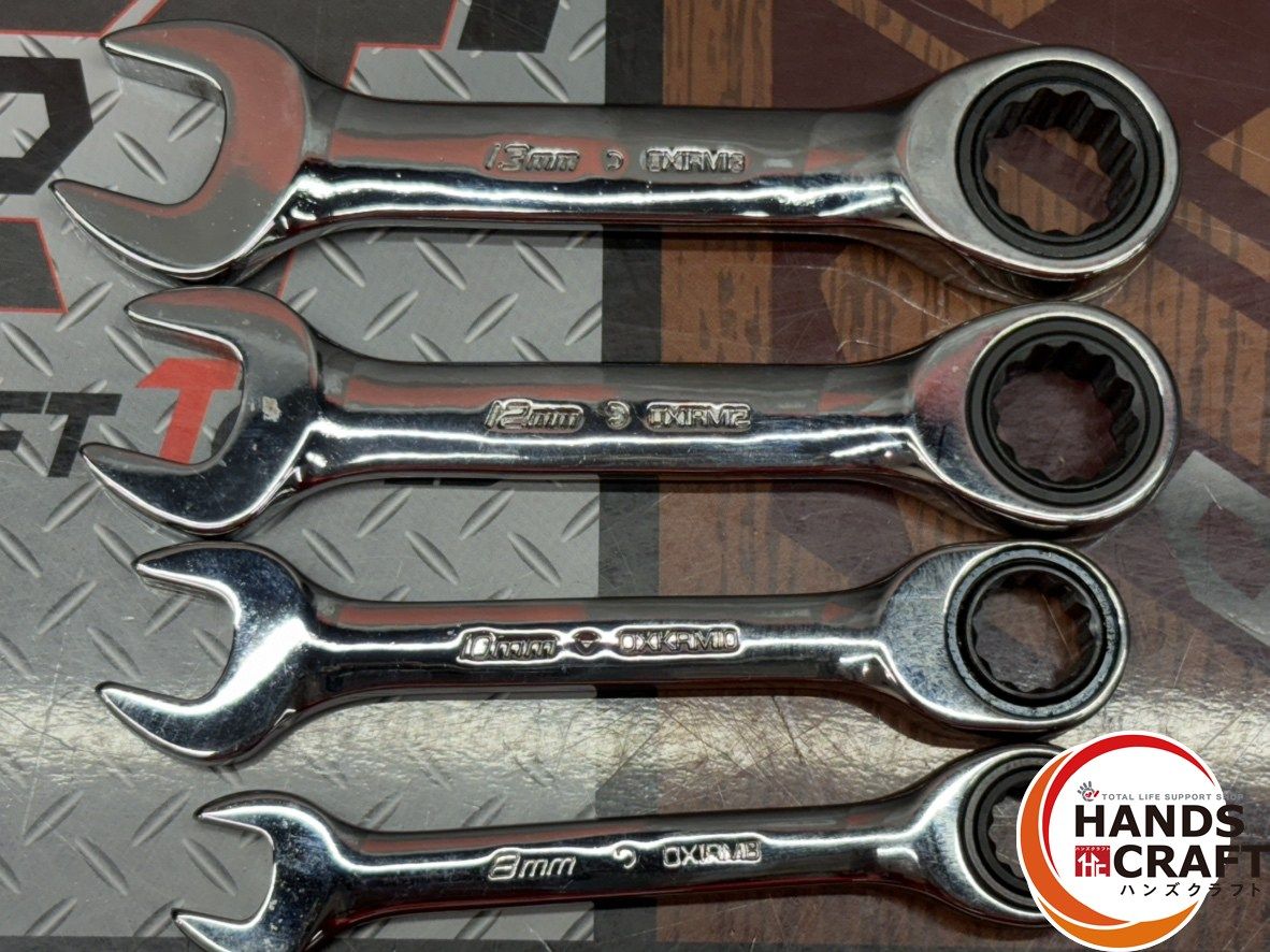 13 ショートギアレンチ