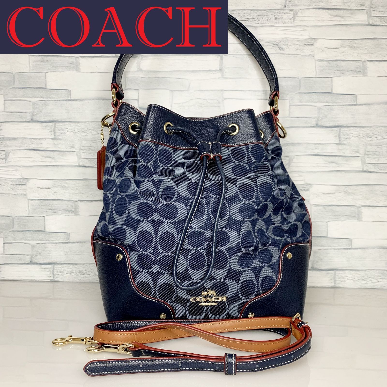 極美品✨】COACH コーチ 2way ショルダーバッグ ハンドバッグ 