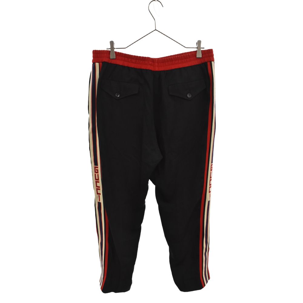 アセテート ジョギング パンツ ストライプ stripe pants-