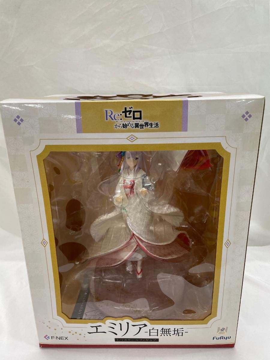 ♪エミリア -白無垢- Re ゼロから始める異世界生活 1|7 塗装済み完成品 F NEX ＊同梱不可