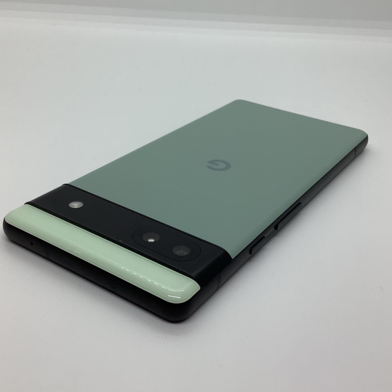 最速発送】Google Pixel 6a 128GB Sage au SIMフリー 白ロム