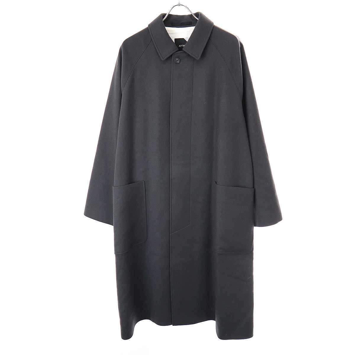 ATON エイトン バルマカーンコート Graphpaper comoli WOOL FLANNEL BALMACAAN COAT - WUNDER