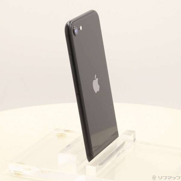 【348中古品】iPhoneSE第二世代 64GB ブラック 中古品〕 iPhone SE 第2世代 64GB ブラック MX9R2J／A SIMフリー