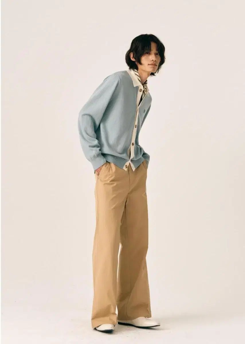 SATUR セター コアー ワイド フ フィット チノパンツ