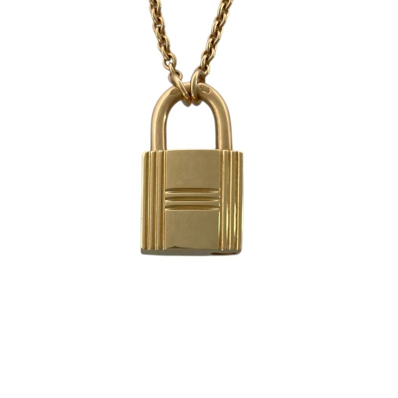 エルメス HERMES アミュレット カデナ ダイヤペンダント 750YG  