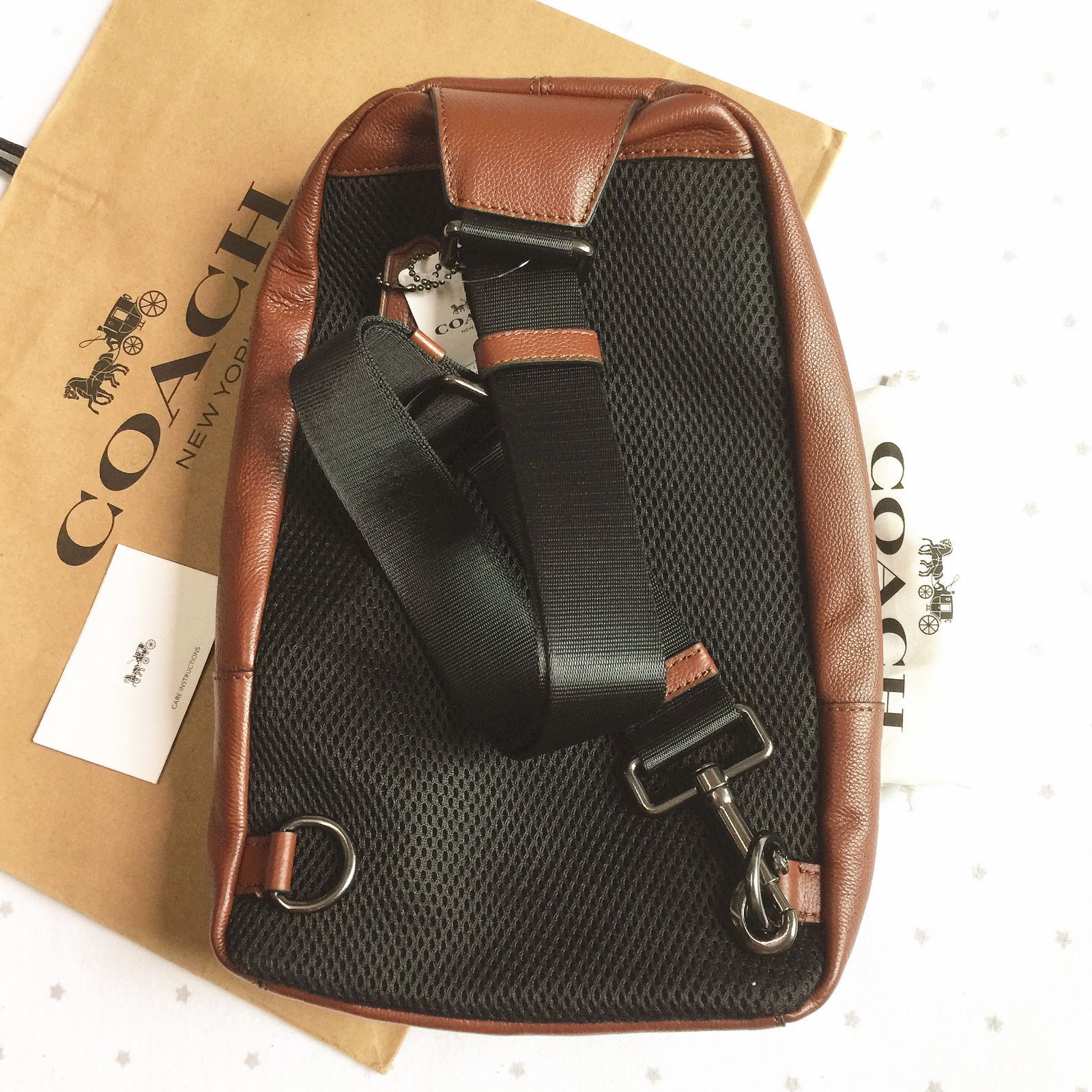 セール中】COACH コーチバッグ F23215 サドル スリングバッグ