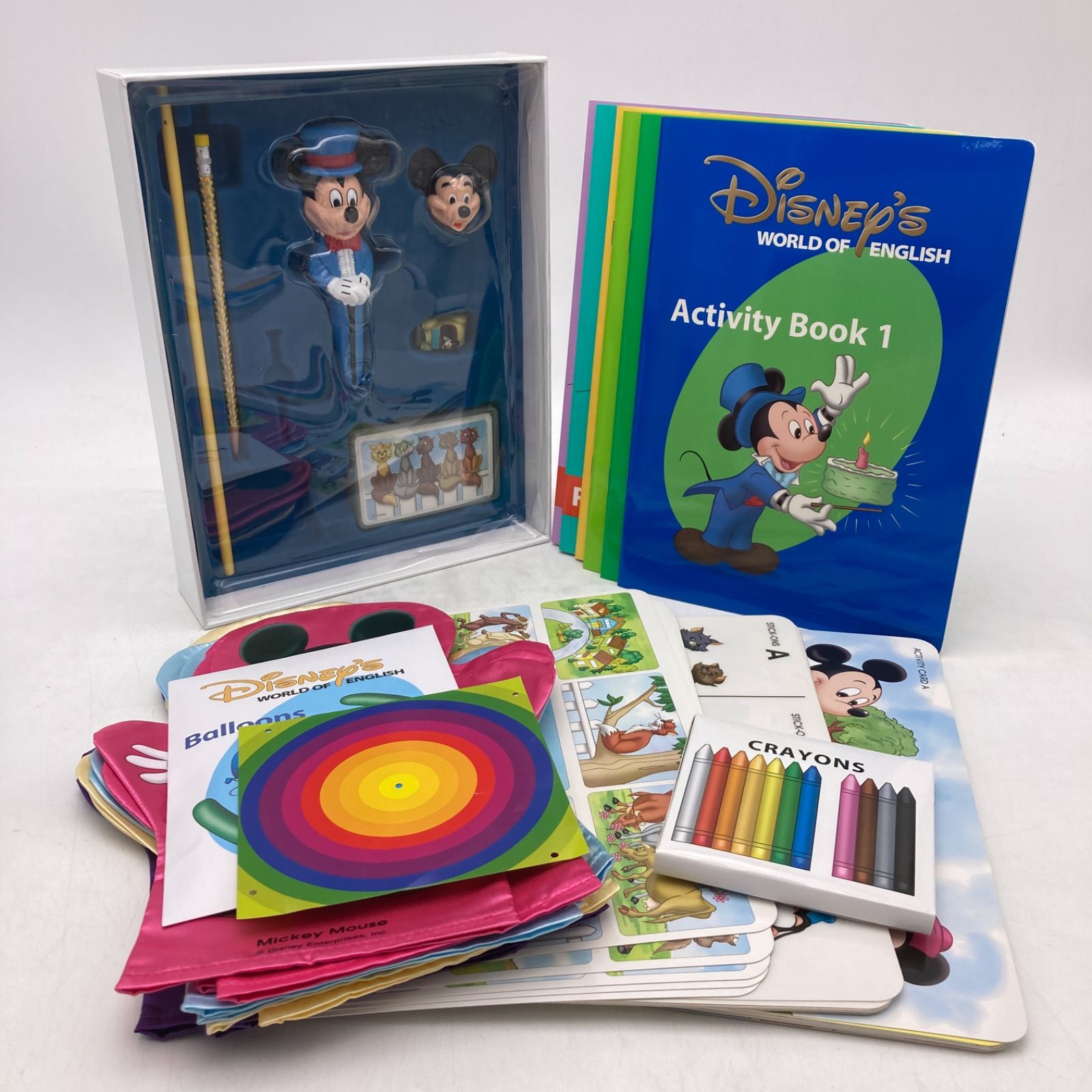 メインプログラム　絵本 CD DVD　新子役　ディズニー英語　500721 メインプログラム 絵本 CD DVD24枚 新子役 字幕あり ディズニー