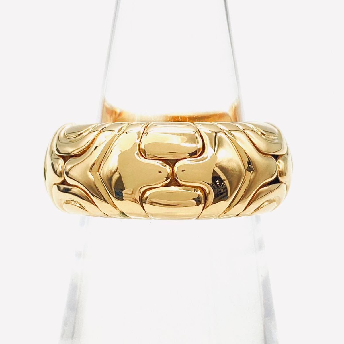 ブルガリ BVLGARI アルベアーレ リング YG イエローゴールド 指輪 リング 12号 750 レディース