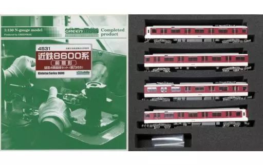 鉄道模型 1/150 近鉄8600系 前期形 基本4両編成セット(動力付き) [4531