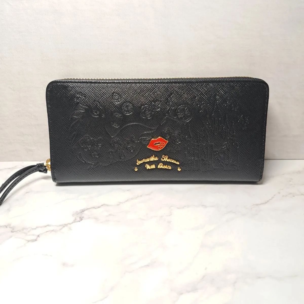 Samantha Thavasa Petit Choiceディズニー 長財布 黒 Samantha