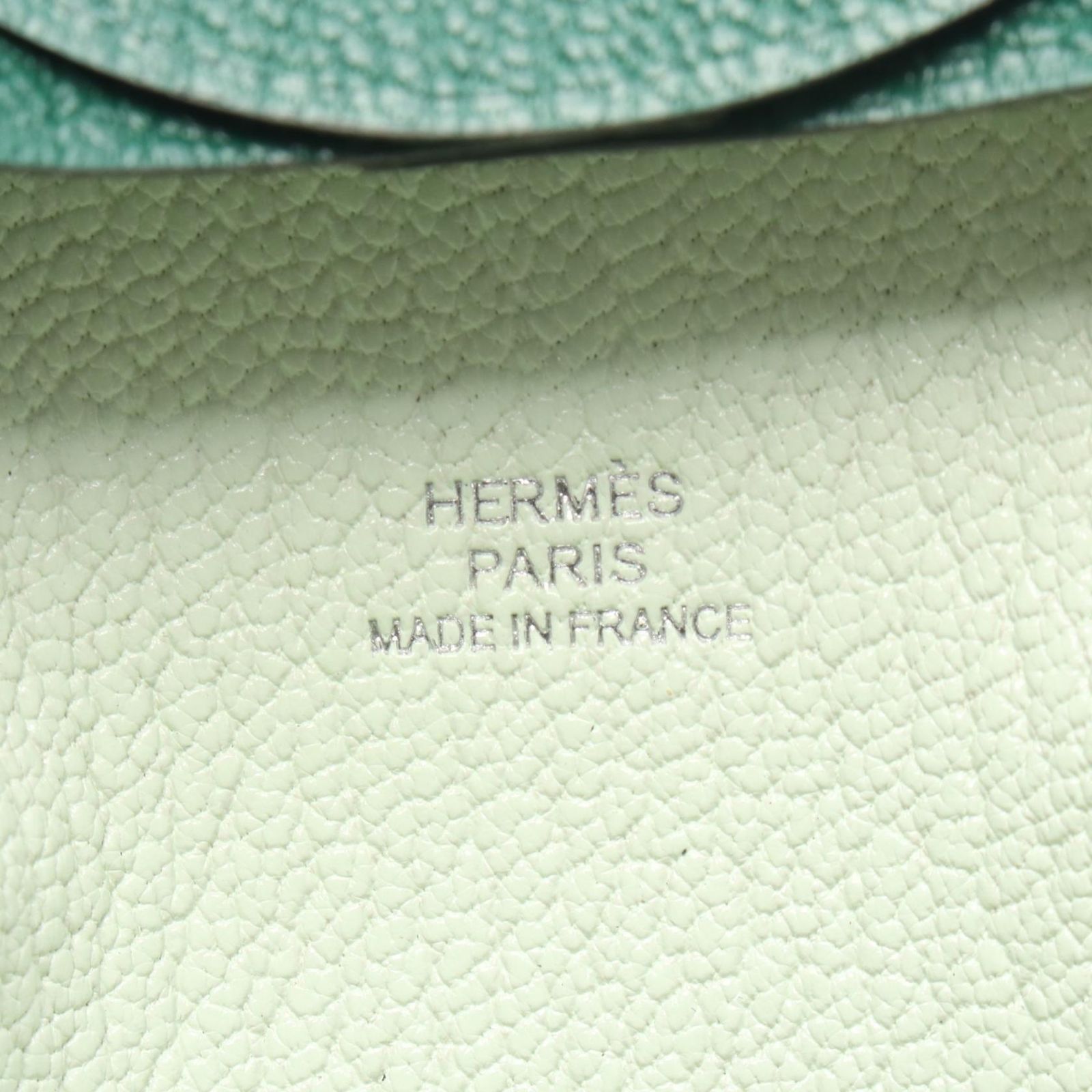 エルメス HERMES コインケース バスティア ヴェルソ ヴェール