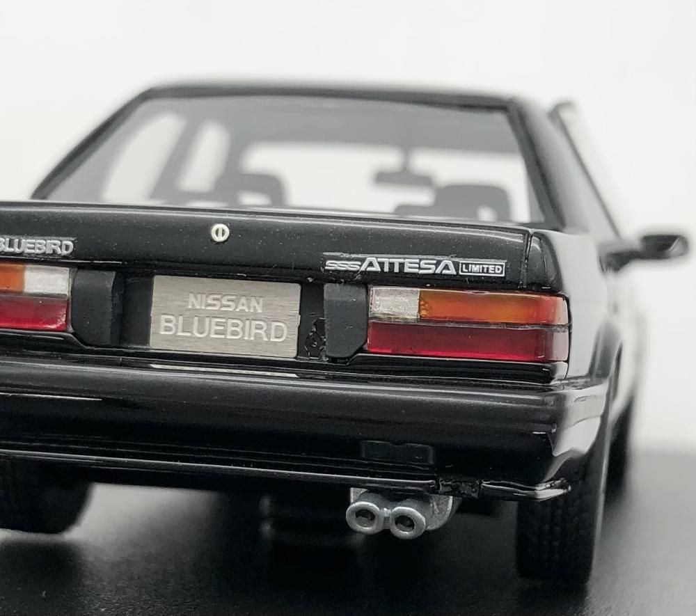 【中古】訳有 インターアライド Hi-Story 1/43 NISSAN BLUEBIRD 日産 ブルーバード SSS-ATTESA LIMITED (1987) ブラックパールM[17][240017708998] 中古】訳有 インターアライド Hi-Story 1/43 NISSAN BLUEBIRD