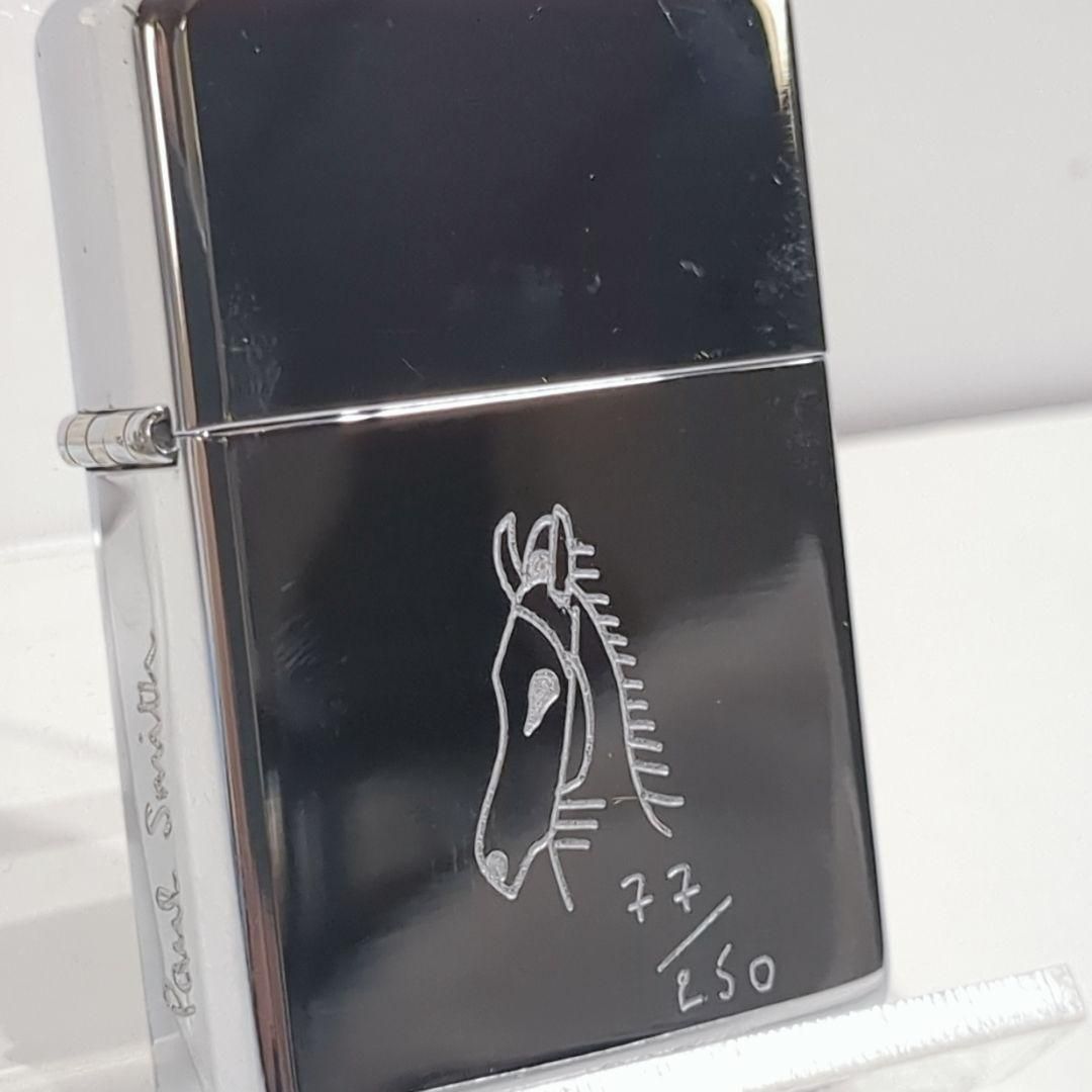 ポール スミス PaulSmith ZIPPO ライター リミテッド 馬 き