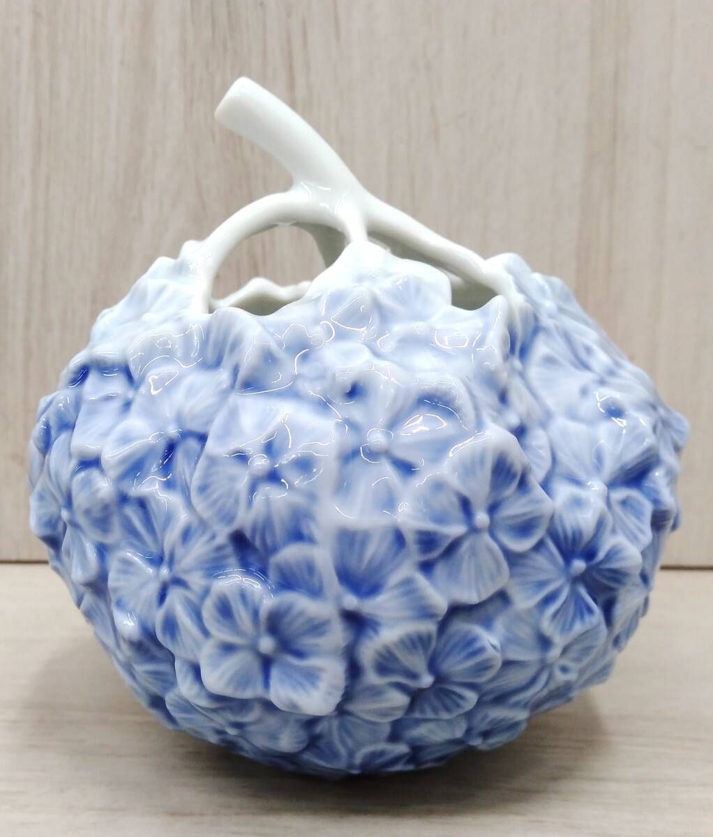  ROYAL COPENHAGEN／ロイヤルコペンハーゲン／オキモノ 1個／フラワーベース アジサイ ブランド食器 その他