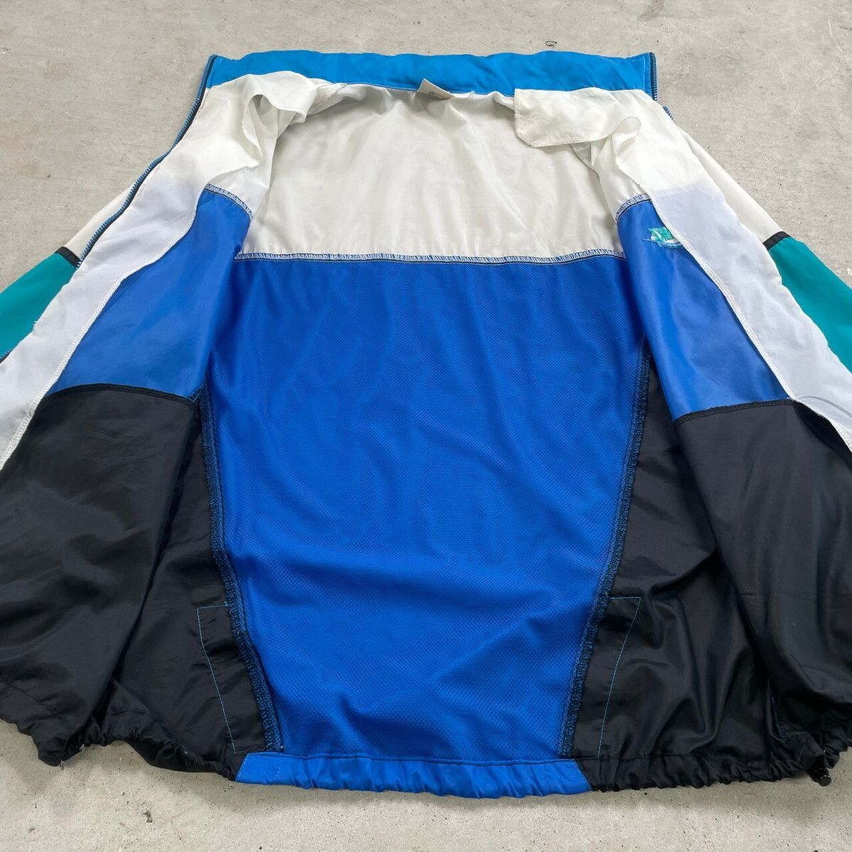 90年代 NIKE ナイキ 銀タグ ナイロンジャケット トラックジャケット ス 