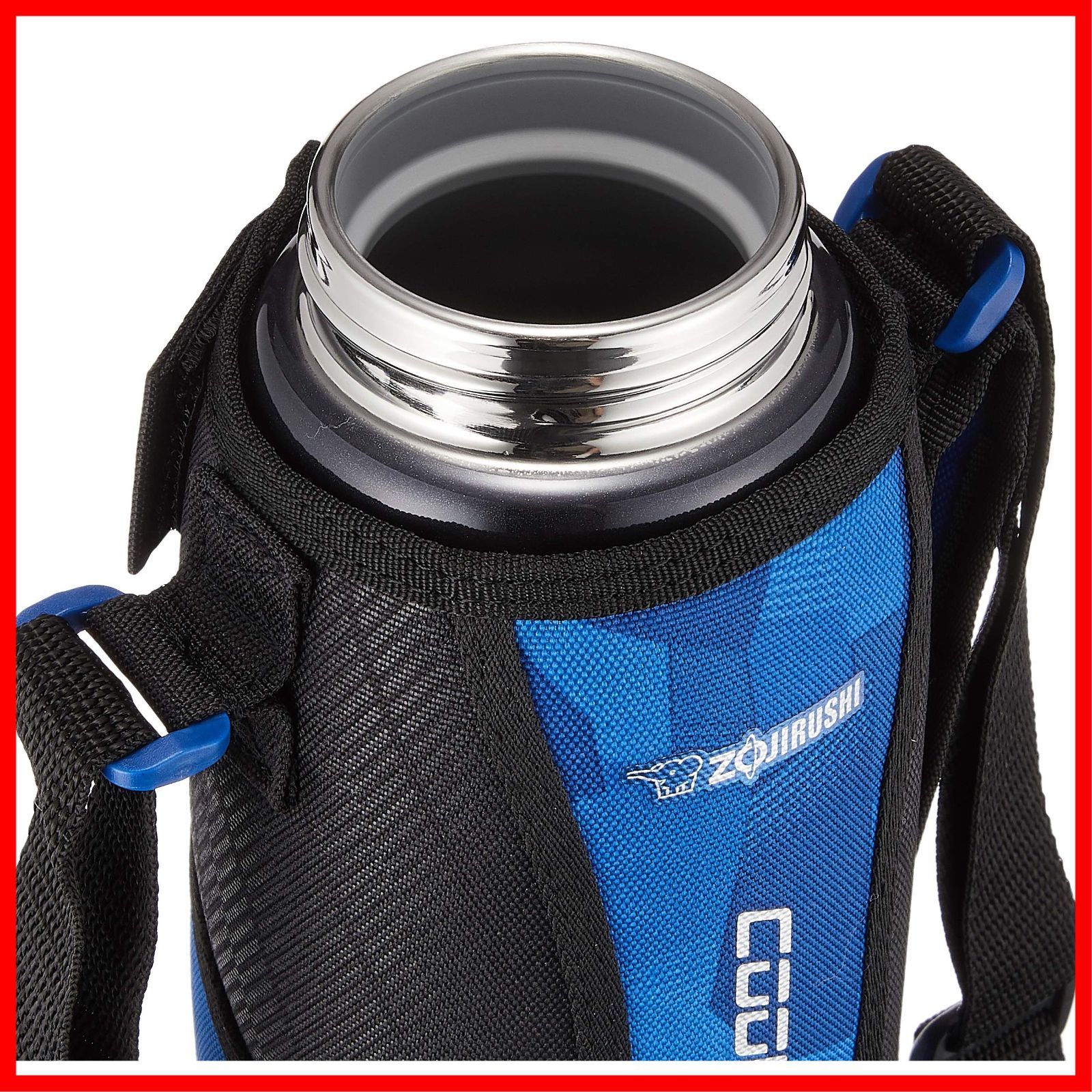 【特売】象印マホービン(ZOJIRUSHI) 水筒 クール スポーツボトル 直飲み 1.5L カモフラ ブルー SD-FA15-AU