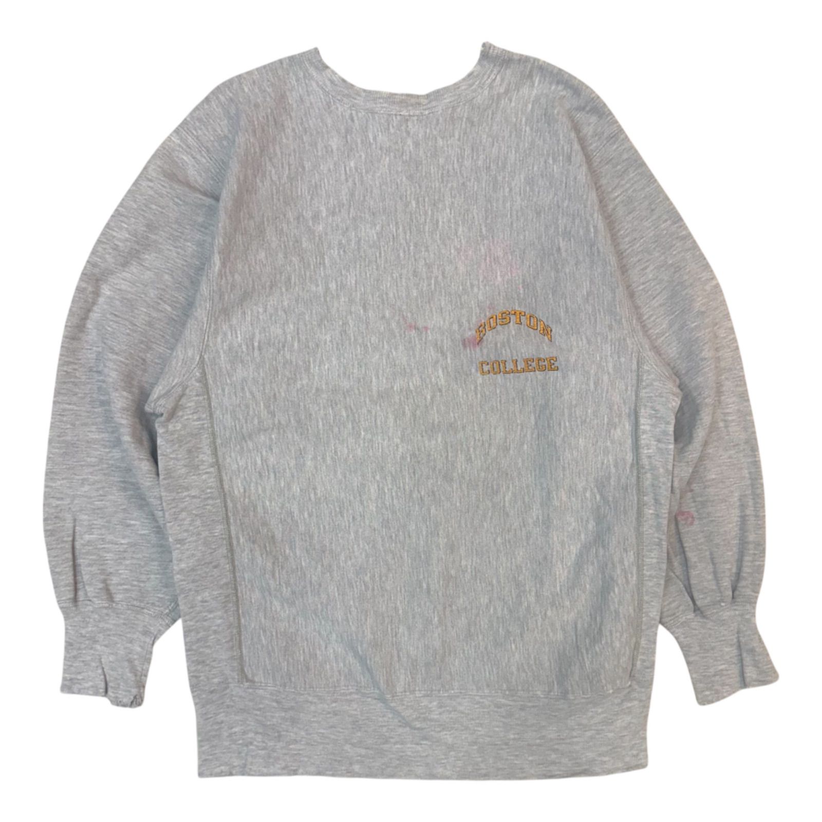 90s 刺繍タグ 両面プリント usa製 チャンピオン リバースウィーブ