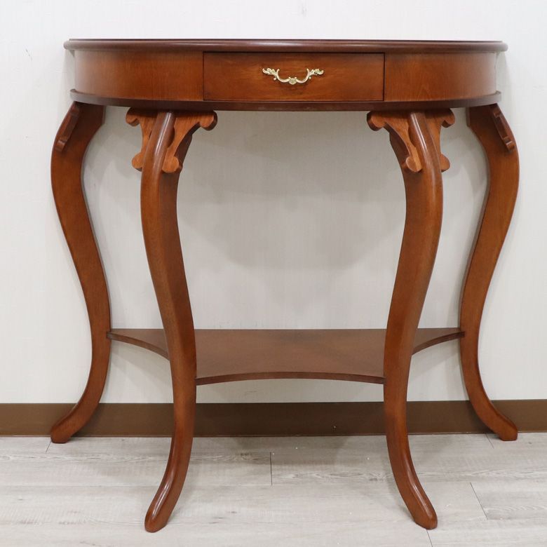 イタリア 象嵌 コンソール W90cm 引き出し付き 花台 イタリア 象嵌 コンソール W90cm 引き出し付き 花台 【公式通販】