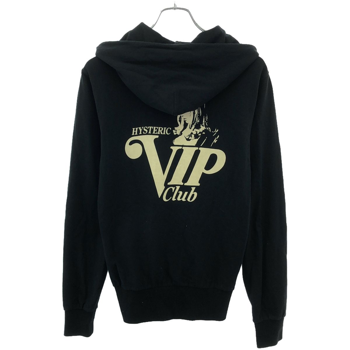 2816 ヒステリックグラマーヒスガールパーカーブラック