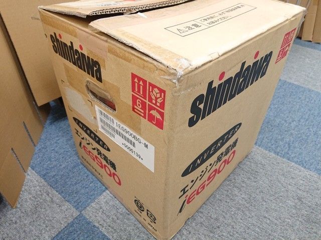 未使用品】 新ダイワ IEG900BG-M インバータ発電機 カセットボンベ式 未使用品】 新ダイワ IEG900BG-M インバータ発電機 カセットボンベ式