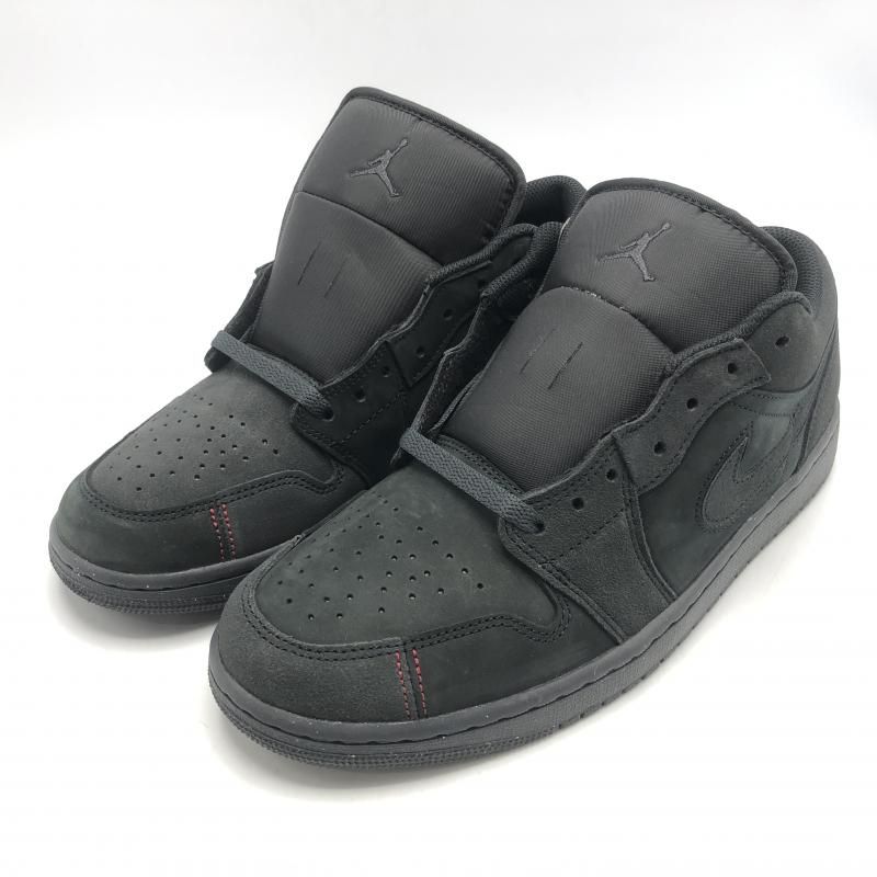 【中古】NIKE Air Jordan 1 Low SE Craft Dark Smoke Grey スニーカー 28cm FD8635-001 ブラック ナイキ[10]