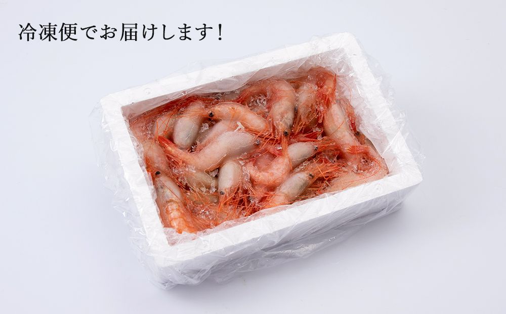 甘み濃厚！北海道産冷凍甘エビ 300g×2箱 - メルカリ