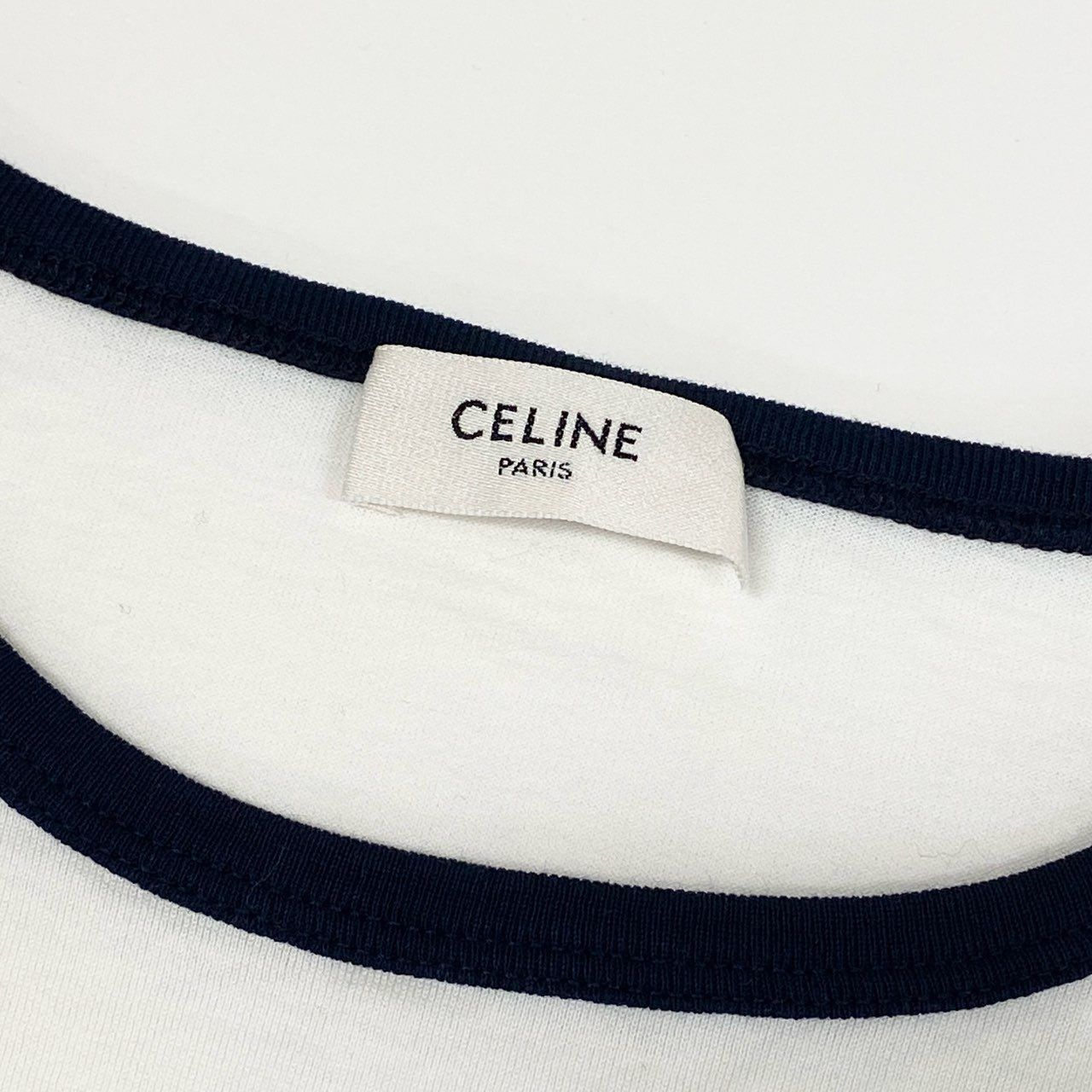 4c28 CELINE セリーヌ 半袖Tシャツ カットソー トリオンフ クラシック 