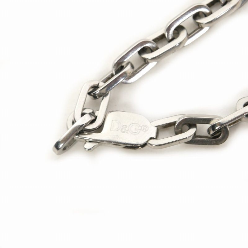 Dolce&Gabbana ネックレス シルバーアクセサリー ロゴ 楽天市場】ドルチェ＆ガッバーナ D&G ネックレスシルバー