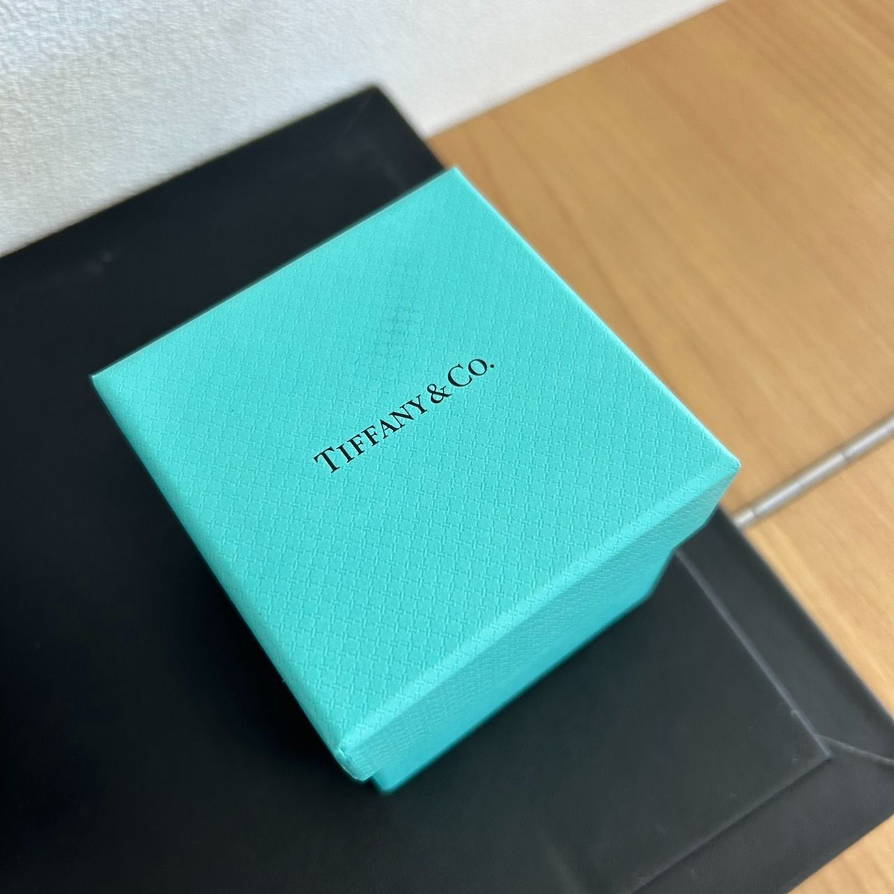 Tiffany リングケース　空箱 ティファニー リングケース 空箱 婚約指輪 アクセサリー